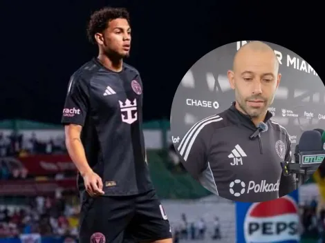 Mascherano revela el motivo por el que sacó a David Ruiz ante Olimpia y genera preocupación en Honduras