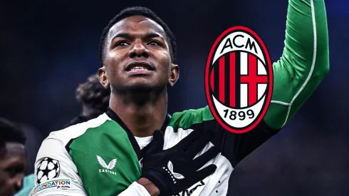 Jeyland Mitchell da una lección en Champions League: esto es lo que hizo en la histórica eliminación al Milan