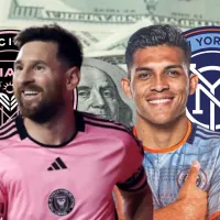 Mientras Messi gana US$20 millones, este es el salario de Alonso Martínez en el New York City FC