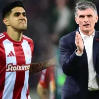 Mendilibar recula: el elogio a Luis Palma tras su primer gol con Olympiacos