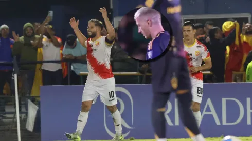 La reacción de Marco Reus ante el gol de Herediano