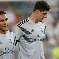 Keylor Navas lo advirtió: Courtois traicionó y fue al ataque por la espalda
