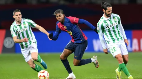 Lamine Yamal irá desde el arranque ante los verdiblancos.