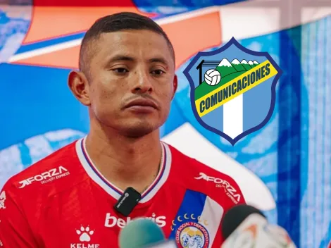 Carlos Mejía se acordó de Comunicaciones en su presentación con Xelajú