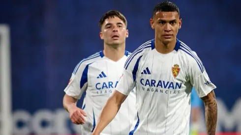 Kervin Arriaga anotó su primer gol en Europa este domingo.