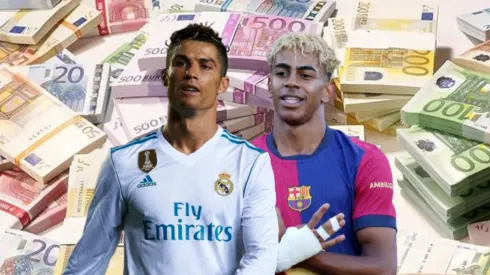 CR7 ganaba 25 millones de euros en el Madrid, esto gana Yamal en Barcelona