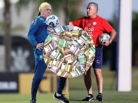 Mientras Carlo Ancelotti cobra 10 millones de dólares en Brasil, esto gana Gustavo Alfaro en Paraguay tras abandonar Costa Rica