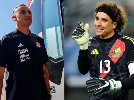 No se vio en TV: Keylor Navas se cruzó con Memo Ochoa después del empate en Copa Oro