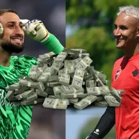 Mientras Donnarumma gana 11 millones de dólares al año en PSG y pelea el Mundial de Clubes, esto cobraría Keylor Navas para fichar con Pumas