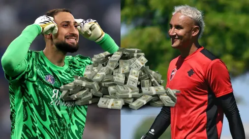 Mientras Donnarumma gana 11 millones de dólares al año en PSG y pelea el Mundial de Clubes, esto cobraría Keylor Navas para fichar con Pumas