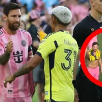 El cruce entre Lionel Messi y Andy Najar que impactó a todos al finalizar el Inter Miami vs. Nashville SC