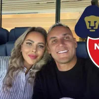 Lejos de Argentina: el misterioso mensaje de Andrea Salas, la esposa de Keylor Navas, en medio de la puja entre Newell’s y Pumas