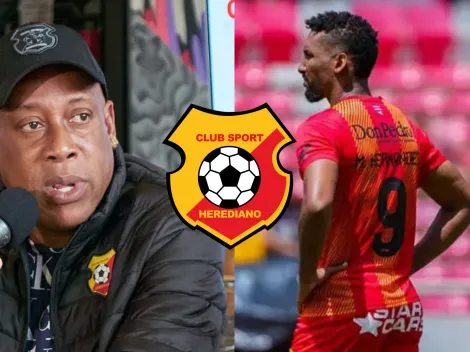 Marcel Hernández expone en la cara de Hernán Medford el "problema" que lo aleja de renovar con Herediano