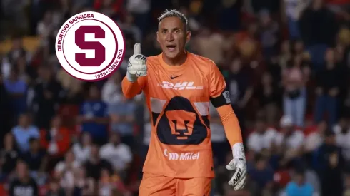 Keylor Navas con los Pumas de México