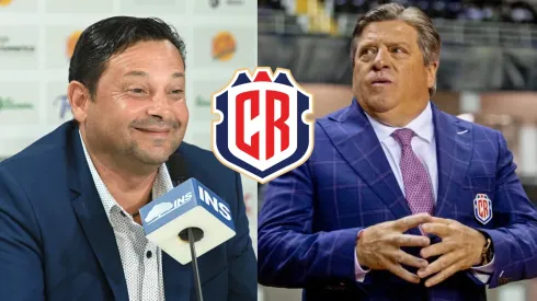 Jeaustin Campos y Miguel Herrera
