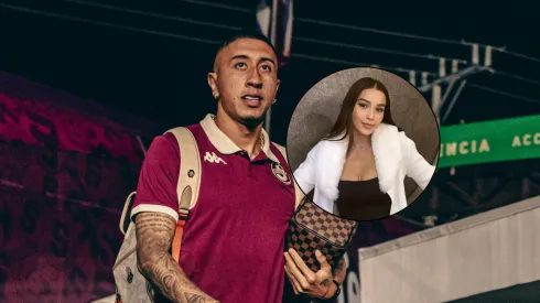 Melanie Valverde no tuvo piedad contra el futbolista morado.