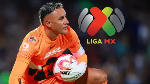 Keylor Navas en la cima de México.