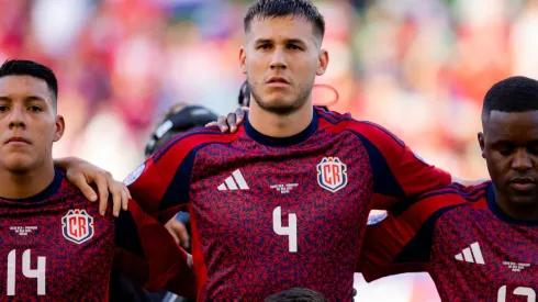 Juan Pablo Vargas con la Selección de Costa Rica