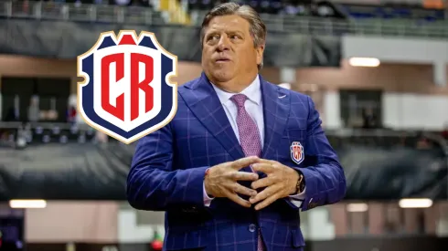 Miguel Herrera con la Selección de Costa Rica