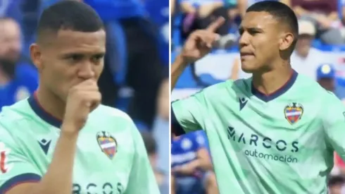 Kervin Arriaga partió como titular en el empate 1-1 de Levante frente a Getafe.