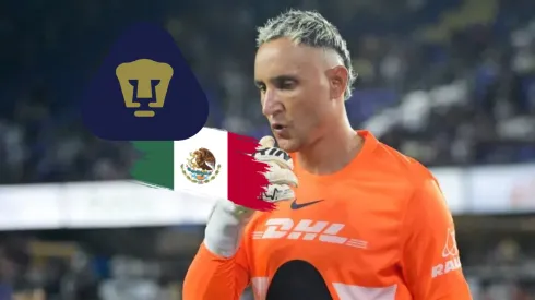 Keylor Navas en problemas con los Pumas