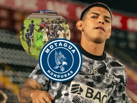 No se vio en TV: el gesto de Alejandro Bran al portero de Motagua