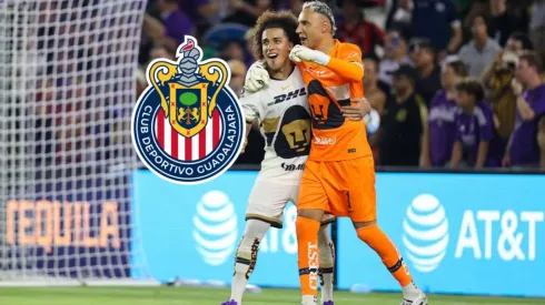 Keylor Navas y Adalberto Carrasquilla, presentes en el juego de Pumas UNAM y Chivas de Guadalajara.