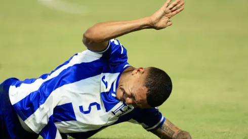 Kervin Arriaga salió molesto tras el empate 0-0 ante Costa Rica.