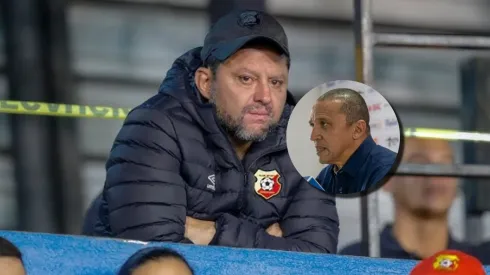 Jafet Soto le responde a Erick Lonnis. (Foto: La Nación)