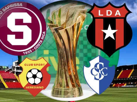 Así está la tabla de posiciones del Apertura 2025 en la Liga Promérica de Costa Rica