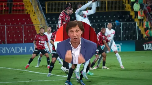 Bambino Pons utilizó dos palabras para liquidar a Olimpia vs. Alajuelense.