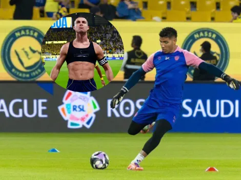 Con polémica: El Cuty Mosquera no pudo repetir lo hecho con Benzema ante Cristiano Ronaldo