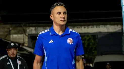 Keylor Navas con la Selección de Costa Rica