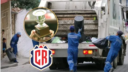 De brillar en Concacaf a trabajar en la recolección de residuos.