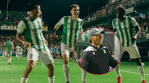 Rodrigo Auzmendi marcó el gol de la salvación de Banfield.