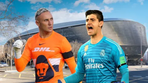 Keylor Navas y Thibaut Courtois