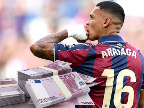 La fuerte cantidad de millones que piden en Levante por la venta de Kervin Arriaga