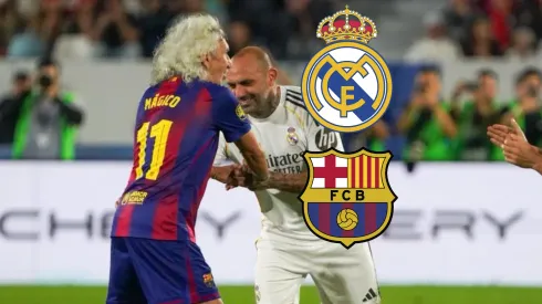 Mágico González fue ovacionado.