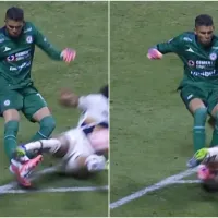 Entrada criminal: Adalberto Carrasquilla propinó fuerte falta contra un rival que podría tener graves consecuencias