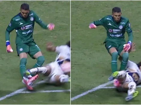 Entrada criminal: Adalberto Carrasquilla propinó fuerte falta contra un rival que podría tener graves consecuencias