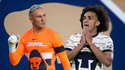 Keylor Navas y Carrasquilla en Pumas