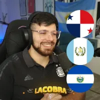 Entre Panamá, Guatemala y El Salvador: el streamer argentino La Cobra elige cuál selección quiere que clasifique al Mundial 2026