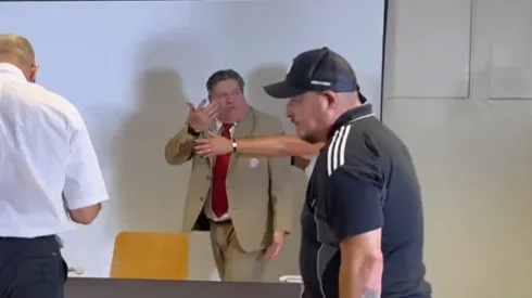 Miguel Herrera se enojó con un periodista. (Foto: Captura de Pantalla)