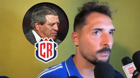 Celso Borges da la cara por La Sele.