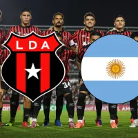 “Pintada la rojinegra”: Alajuelense confirma su llegada a Argentina con un gesto que recorre toda Latinoamérica