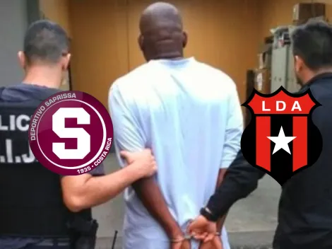 Traicionó a Alajuelense y fue goleador en Saprissa, pero terminó sentenciado a 8 años de prisión