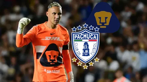 Keylor Navas con los Pumas en la Liga MX