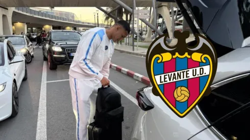 Levante ya recibió a Kervin Arriaga para el partido contra Valencia.