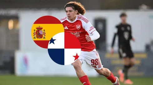 Luis Muñoz, la joven joya del Arsenal que Panamá le disputa a España.