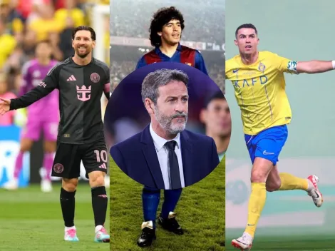 Thomas Christiansen sorprende: eligió entre Messi, Maradona y Cristiano Ronaldo